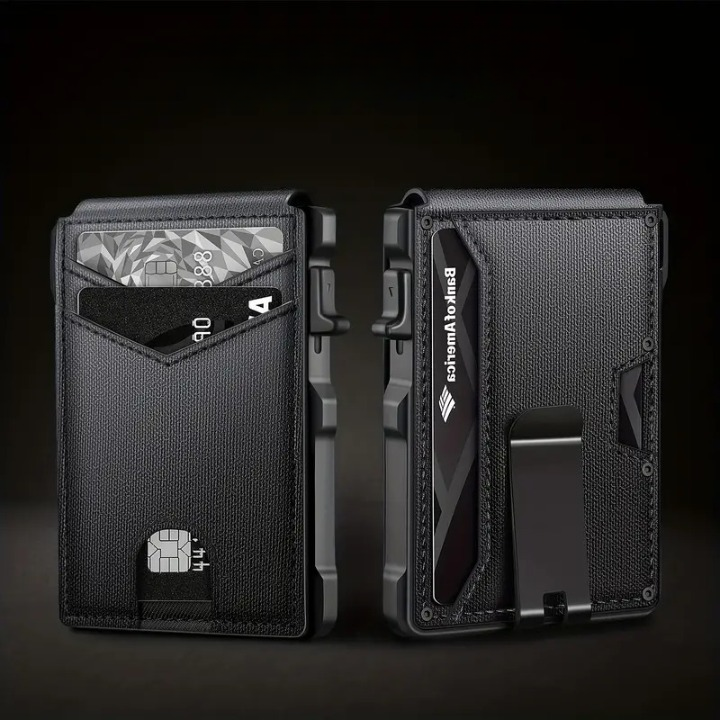 Carteira de Luxo - Ultra Slim Pop Up Wallet